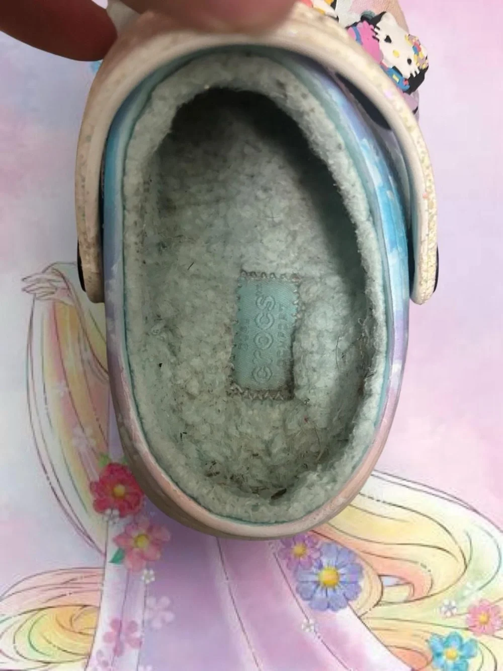 CROCS children slip